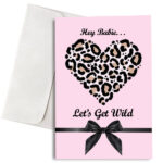Κάρτα Αγάπης Λεοπάρ - Let's Get Wild