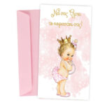 Ευχετήρια Κάρτα Βάπτισης - Κοριτσάκι