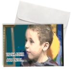 Κάρτα Χιουμοριστική Έκλαψα Λιγάκι Αλλά Έκατσα