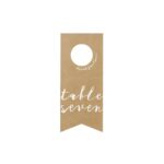 Καρτελάκι Αρίθμησης Τραπεζιών για Μπουκάλια (10 τεμ) - Image 3