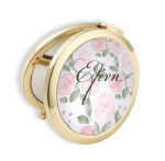 Καθρεφτάκι για Μαμά - Φλοράλ με Όνομα