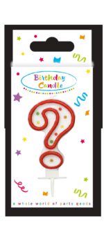 Κεράκι γενεθλίων Ερωτηματικό - Image 2