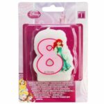 Κεράκι Πριγκίπισσα Άριελ αριθμός 8