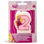 Κεράκι Πριγκίπισσα Ραπουνζέλ αριθμός 2