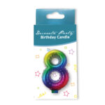 Κεράκι Rainbow Aριθμός 8