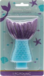 Κεράκι τούρτας ουρά Γοργόνας - Image 2