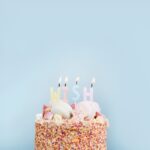 Κεράκια τούρτας 'Wish' (4 τεμ) - Image 2