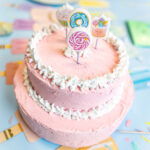 Κεράκια τούρτας Ζαχαρωτά (4 τεμ) - Image 2