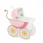 Κουτάκι ροζ Καροτσάκι (10 τεμ)