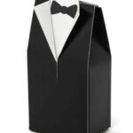 Κουτί για μπομπονιέρα κοστούμι Γαμπρού (10 τεμ)