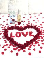 Κόκκινα ροδοπέταλα σε σακουλάκι - Image 2