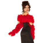 Κόκκινο  Μπόα - Φτερά Πούπουλα - Image 2