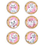 Αριστόγατες: Σετ κονκάρδες Marie (6 τεμ)