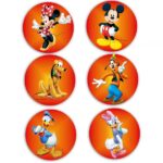 Κονκάρδες Mickey Mouse (6 τεμ)