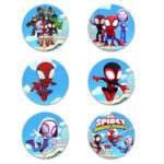 Κονκάρδες Spidey (6 τεμ)