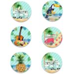 Κονκάρδες Tropical (6 τεμ)