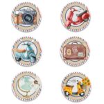 Κονκάρδες Βέσπα (6 τεμ)