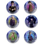 Κονκάρδες Wednesday Addams (6 τεμ)