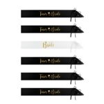 Κορδέλες για Bachelorette - Bride & Team Bride (6 τεμ) - Image 3