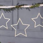 Ξύλινα Διακοσμητικά Αστέρια (3 τεμ)