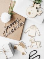 Ξύλινα xριστουγεννιάτικα στολίδια(10 τεμ) - Image 3