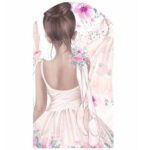 Ξύλινο διακοσμητικό Ballet Girl