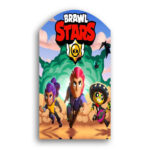 Ξύλινο διακοσμητικό Brawl Stars