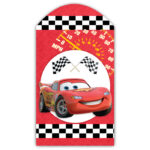 Ξύλινο διακοσμητικό Cars McQueen