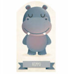 Ξύλινο διακοσμητικό Ιπποποταμάκι