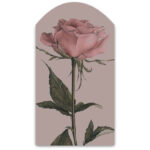 Ξύλινο διακοσμητικό Τριαντάφυλλο