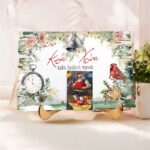 Ξύλινο Επιτραπέζιο Ημερολόγιο 2025 - Καλή Σχολική Χρονιά