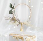 Ξύλινο Topper τούρτας Στρογγυλό