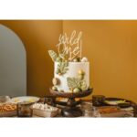 Ξύλινο topper τούρτας Wild One - Image 3
