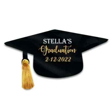 Ξύλινο Βιβλίο Ευχών - Καπέλο Αποφοίτησης