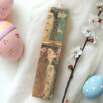 Λαμπάδα Art Deco Τυπωμένη