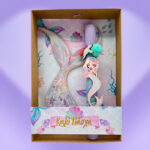 Λαμπάδα Γοργόνα Αρωματική με Ξύλινο Κάδρο - Image 2