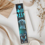 Λαμπάδα Messi 10 Αργεντινή Τυπωμένη