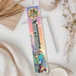 Λαμπάδα Minecraft Τυπωμένη