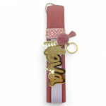 Λαμπάδα Νονά Plexi Μπρελόκ Αρωματική