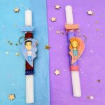 Λαμπάδες για ζευγάρι Τα Φιλαράκια (2 τεμ)