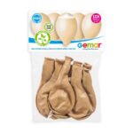 Λάτεξ Μπαλόνια Μπεζ (10 τεμ) - Image 2