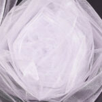 Λευκή Οργάντζα σε ρολό 9m - Image 2