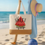 Πάνινη Τσάντα Ώμου - Sweet Summer - Image 2