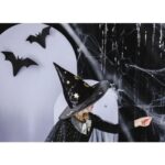 Μαύρο Καπέλο Μάγισσας με αστέρια - Image 2