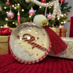 Χριστουγεννιάτικο Στολίδι Στρογγυλό 3D - Μαμά - Image 2