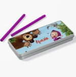 Κασετίνα με όνομα - Μάσα και Αρκούδος - Image 2