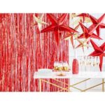 Κόκκινη Κουρτίνα Πάρτυ (0.9 x 2.5m) - Image 2