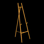 Μεταλλικό χρυσό Καβαλέτο 1,5m