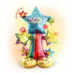 Μπαλόνι AirLoonz Junior - Αστέρια Congrats - Image 2