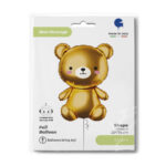 29" Μπαλόνι καφέ Αρκουδάκι - Image 2